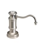 Waterstone Traditional Soap/lotion Dispenser - Extended Hook Spout - Satin Nickel