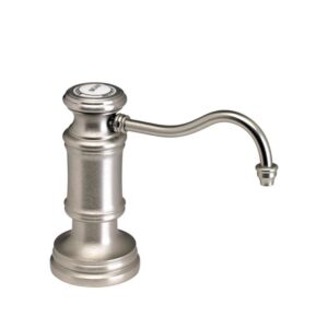 Waterstone Traditional Soap/lotion Dispenser – Extended Hook Spout – Satin Nickel