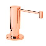 Waterstone Contemporary Soap/Lotion Dispenser - Polished Copper