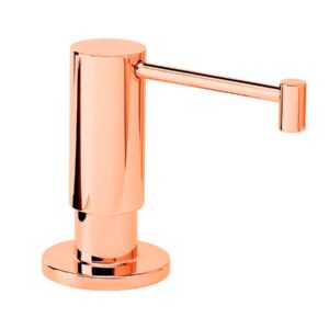 Waterstone Contemporary Soap/Lotion Dispenser – Polished Copper