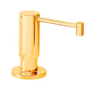 Waterstone Contemporary Soap/Lotion Dispenser – Polished Gold