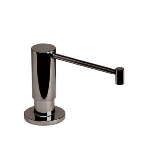 Waterstone Contemporary Soap/lotion Dispenser – Extended Straight Spout – Black Nickel