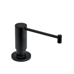 Waterstone Contemporary Soap/lotion Dispenser – Extended Straight Spout – Matte Black