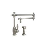Waterstone Towson Kitchen Faucet - 18'' Articulated Spout - Classic Bronze