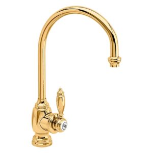 Waterstone Hampton Kitchen Faucet – Polished Brass