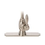 Waterstone Traditional 10'' Escutcheon Plate - Polished Brass