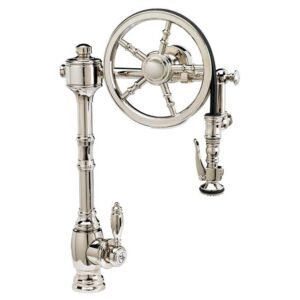 Waterstone Wheel Pulldown Faucet – American Bronze