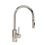 Waterstone Contemporary PLP Pulldown Faucet - Toggle Sprayer - Chocolate Bronze
