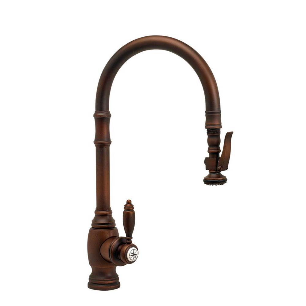 Waterstone Traditional PLP Pulldown Faucet - Distressed American Bronze