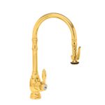 Waterstone Traditional PLP Pulldown Faucet - Polished Gold