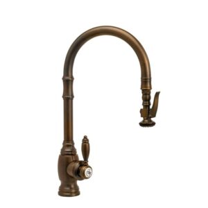 Waterstone Traditional PLP Pulldown Faucet – Tuscan Brass