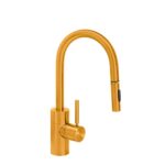 Waterstone Contemporary Prep Size PLP Pulldown Faucet - Toggle Sprayer - Classic Bronze