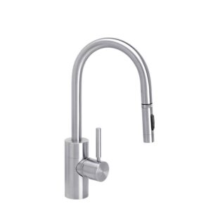 Waterstone Contemporary Prep Size PLP Pulldown Faucet – Toggle Sprayer – Satin Chrome