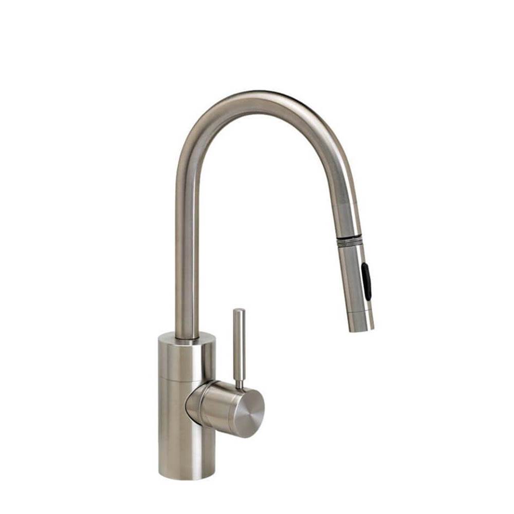 Waterstone Contemporary Prep Size PLP Pulldown Faucet - Toggle Sprayer - Stainless Steel