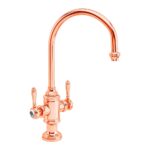 Waterstone Hampton Two Handle Kitchen Faucet - Polished Copper