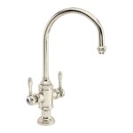 Waterstone Hampton Two Handle Kitchen Faucet - Polished Nickel