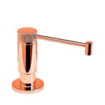 Waterstone Industrial Soap/lotion Dispenser - Straight Spout - Polished Copper