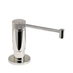 Waterstone Industrial Soap/lotion Dispenser - Straight Spout - Polished Nickel