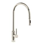 Waterstone Industrial Extended Reach PLP Pulldown Faucet - Toggle Sprayer - Polished Nickel