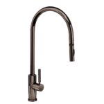 Waterstone Modern Extended Reach PLP Pulldown Faucet - Toggle Sprayer - Black Nickel
