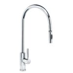 Waterstone Modern Extended Reach PLP Pulldown Faucet - Toggle Sprayer - Chrome