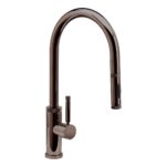 Waterstone Industrial PLP Pulldown Faucet -Toggle Sprayer - Black Nickel
