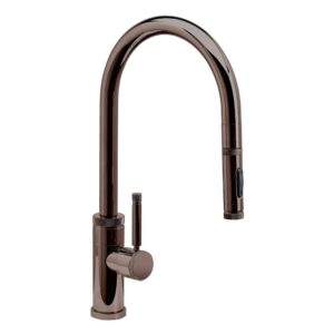 Waterstone Industrial PLP Pulldown Faucet -Toggle Sprayer – Black Nickel