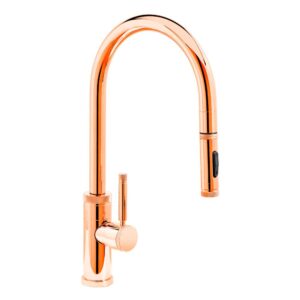 Waterstone Industrial PLP Pulldown Faucet -Toggle Sprayer – Polished Copper