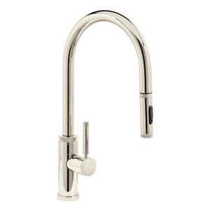 Waterstone Industrial PLP Pulldown Faucet -Toggle Sprayer – Polished Nickel