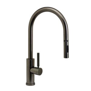Waterstone Modern PLP Pulldown Faucet -Toggle Sprayer – Matte Antique Copper