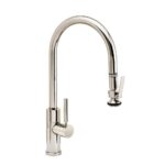 Waterstone Modern PLP Pulldown Faucet - Lever Sprayer - American Bronze