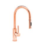 Waterstone Industrial PLP Pulldown Faucet - Toggle Sprayer - Antique Copper