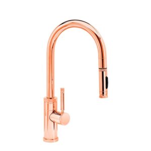 Waterstone Industrial PLP Pulldown Faucet – Toggle Sprayer – Antique Copper