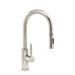 Waterstone Industrial PLP Pulldown Faucet - Toggle Sprayer - Satin Nickel