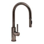 Waterstone Modern PLP Pulldown Faucet - Toggle Sprayer - Black Nickel