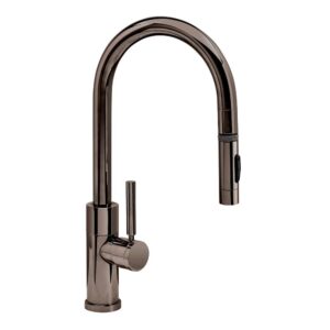 Waterstone Modern PLP Pulldown Faucet – Toggle Sprayer – Black Nickel