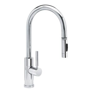 Waterstone Modern PLP Pulldown Faucet – Toggle Sprayer – Chrome