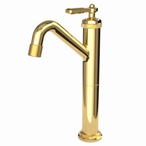 Waterstone Argonaut Single Control Vessel Lavatory Faucet Unlacquered Polished Brass – Unlacquered Polished Brass