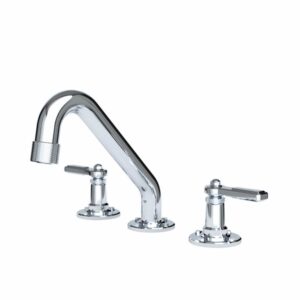 Waterstone Argonaut Widespread Lavatory Faucet, Lever Handles Chrome – Chrome