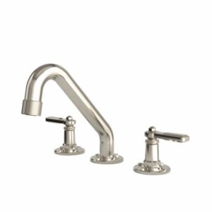 Waterstone Argonaut Widespread Lavatory Faucet, Lever Handles Polished Nickel – Polished Nickel