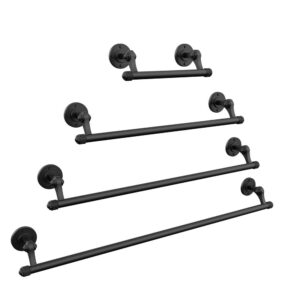 Waterstone Argonaut 18” Towel Bar – Matte Black