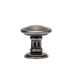 Waterstone Traditional Small Plain Cabinet Knob - Matte Antique Brass