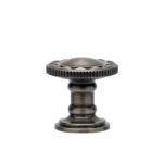 Waterstone Traditional Small Decorative Cabinet Knob - Unlacquered Polished Brass