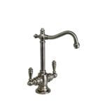 Waterstone Annapolis Hot and Cold Filtration Faucet - Lever Handles - Graphite