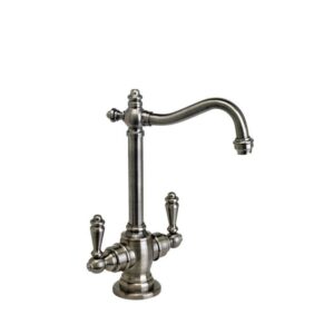Waterstone Annapolis Hot and Cold Filtration Faucet – Lever Handles – Graphite