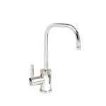 Waterstone Industrial Hot Only Filtration Faucet - 2 Bend U-Spout - Chocolate Bronze