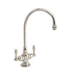 Waterstone Hampton Bar Faucet - Lever Handles - Graphite