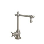 Waterstone Towson Hot Only Filtration Faucet - Cross Handle - Graphite