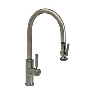 Waterstone Industrial PLP Pulldown Faucet – Lever Sprayer – Graphite