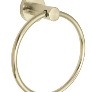 Huntington Brass Towel Ring In PVD Satin Brass